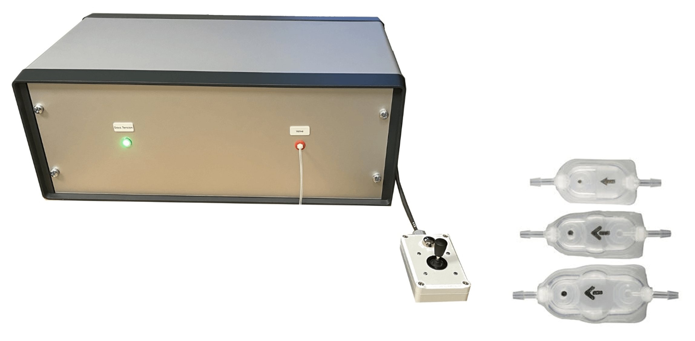 Équipement de calibration de valves de dérivation de liquide ventriculaire